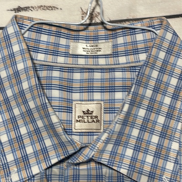 Peter Millar Men’s Dress Shirts Size L Lot of 4 Preowned EUC - Picture 4 of 5